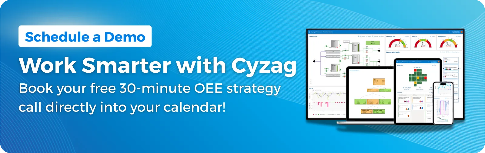 Schedule a Demo Book your free 30-minute OEE strategy call directly into your calendar!