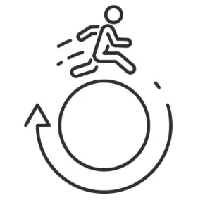 Running in circles