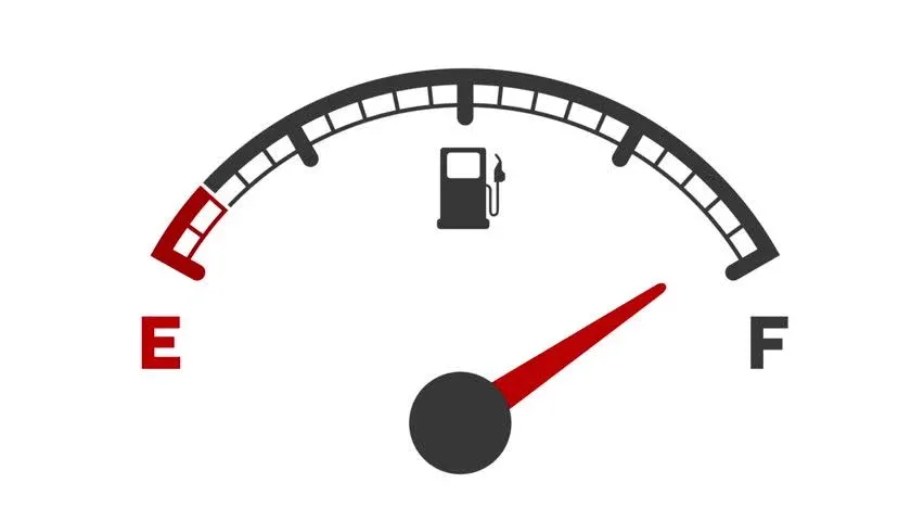 A fuel gauge